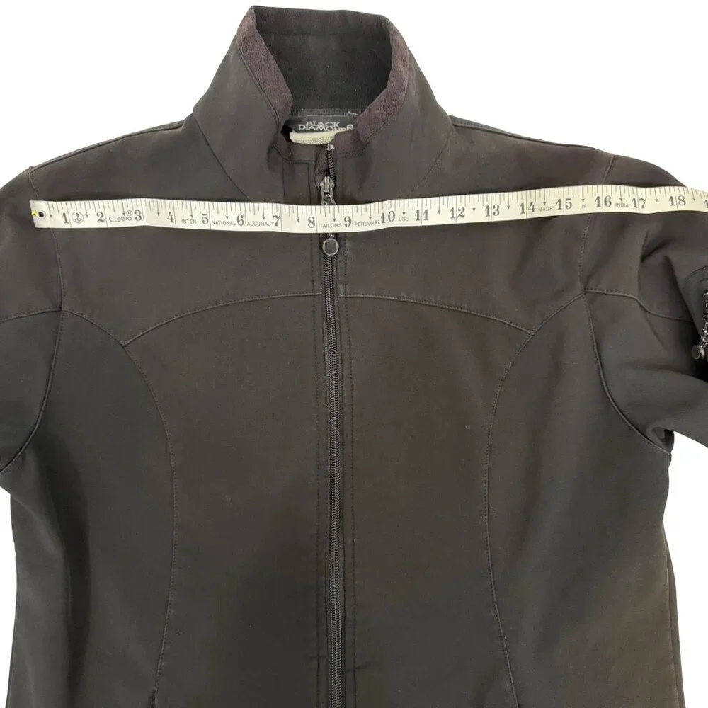 Black Diamond Softshell Fleece-Lined Jacket - Men's S - Black (187510) - Picture 8 of 12